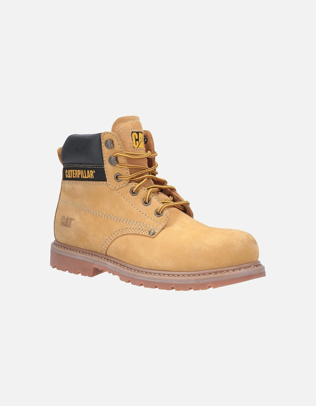 Caterpillar Powerplant Nubuck Honey Safety Boots