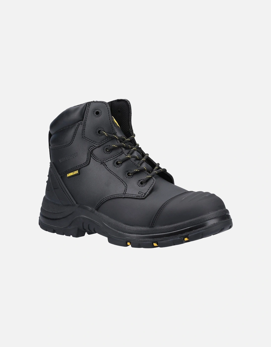 AS305C Winsford Leather Black Safety Boots, 10 of 9