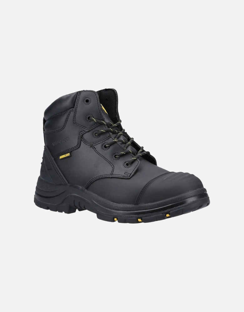 AS305C Winsford Leather Black Safety Boots