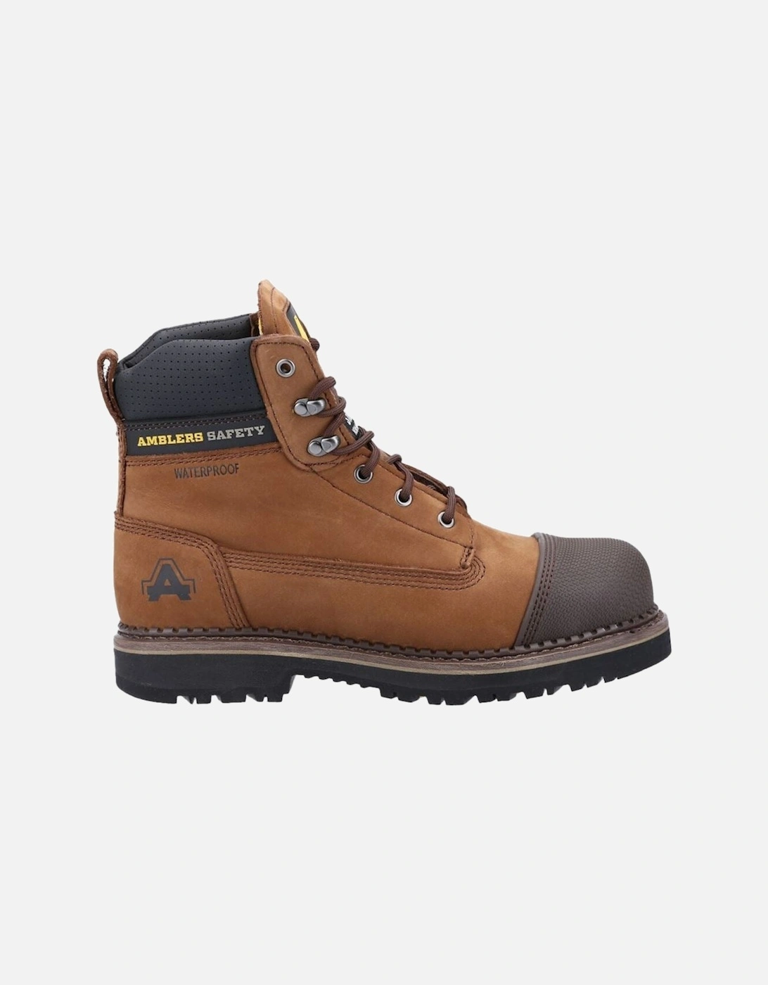 model AS233 Scuff Safety Boot Male in Brown