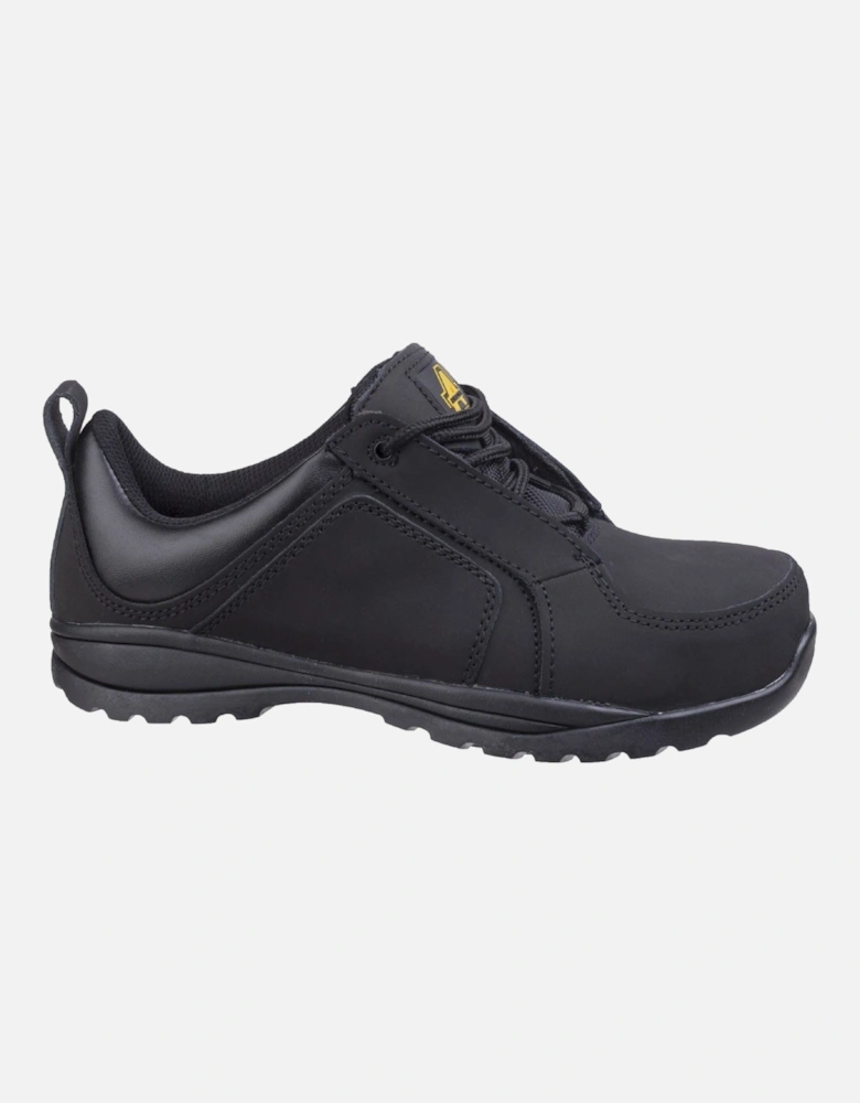 FS59C Leather Women's Black Safety Trainers