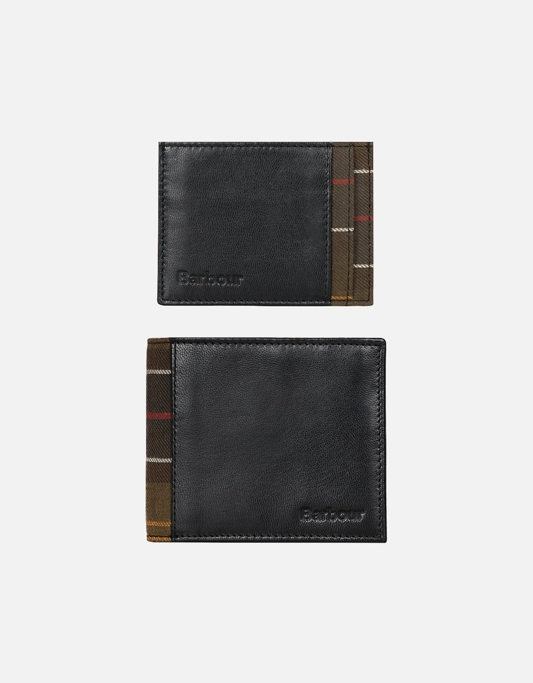 Leather Tartan Wallet & Card Holder Set, 11 of 10