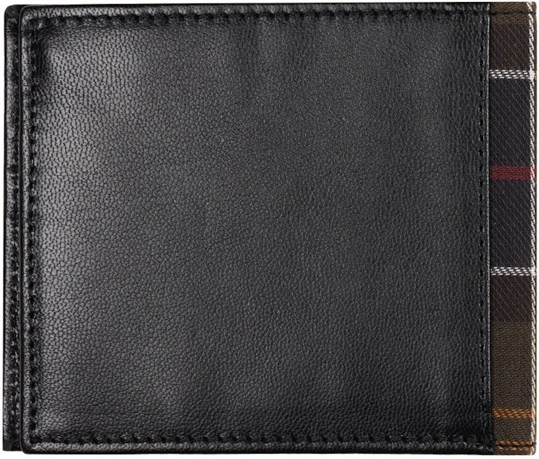 Leather Tartan Wallet & Card Holder Set