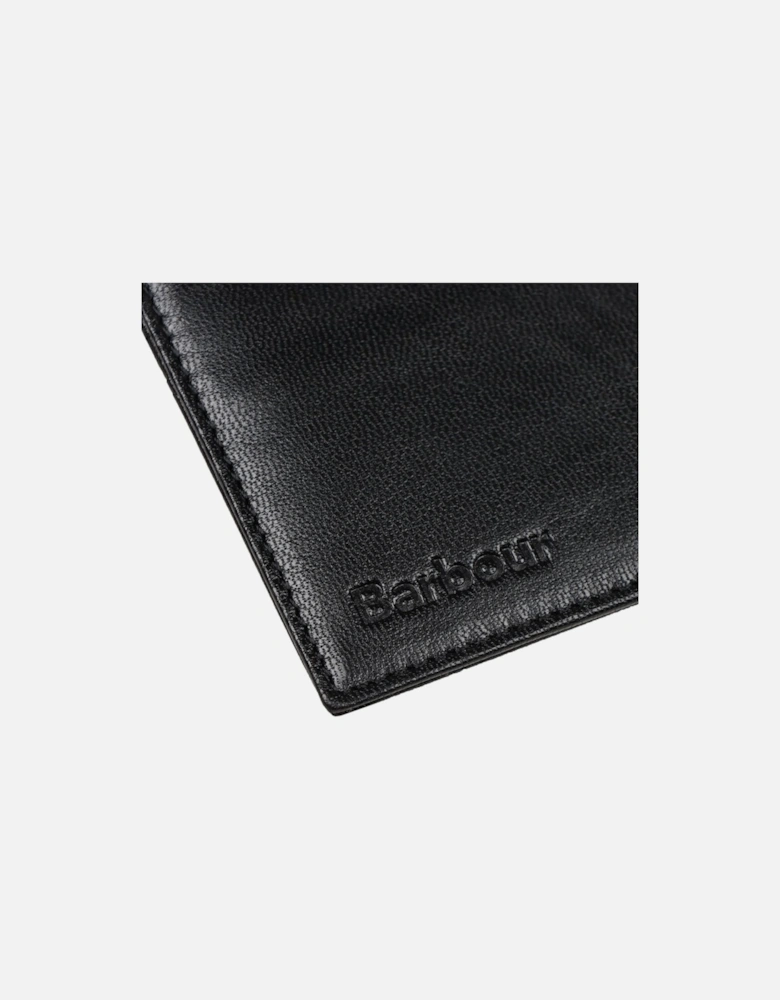 Leather Tartan Wallet & Card Holder Set