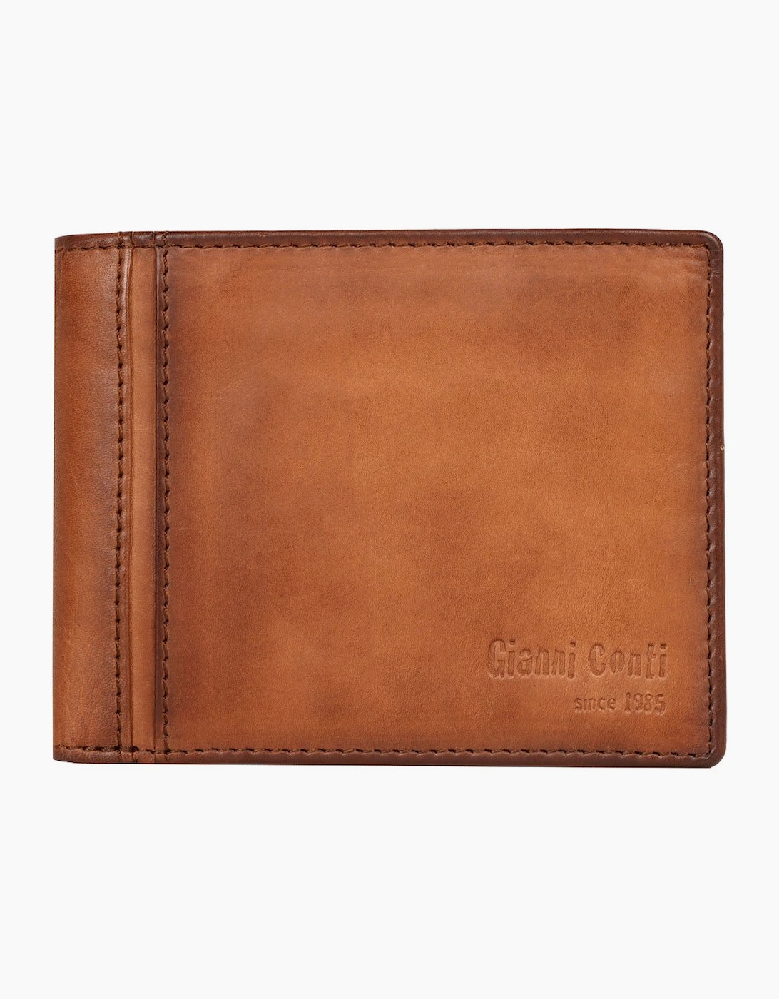Gianni Conti Unisex Brown Aldo Wallet - Size: One Size