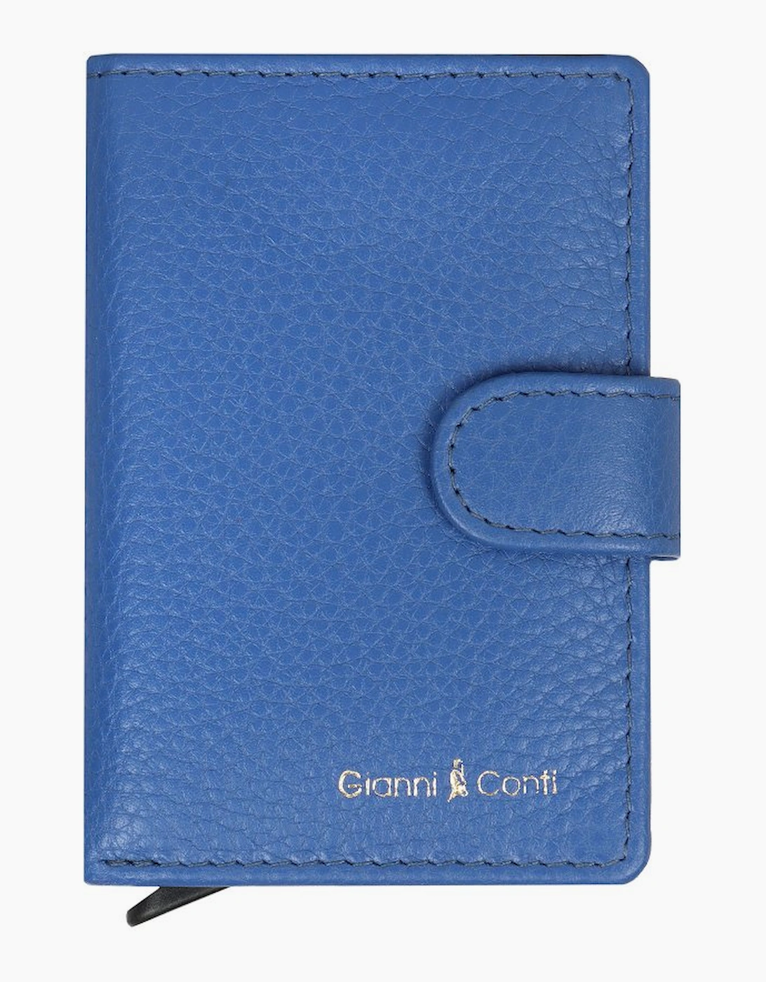 Gianni Conti Unisex Bluette Lea Emilia Mechanism Card Holder - Size: One Size