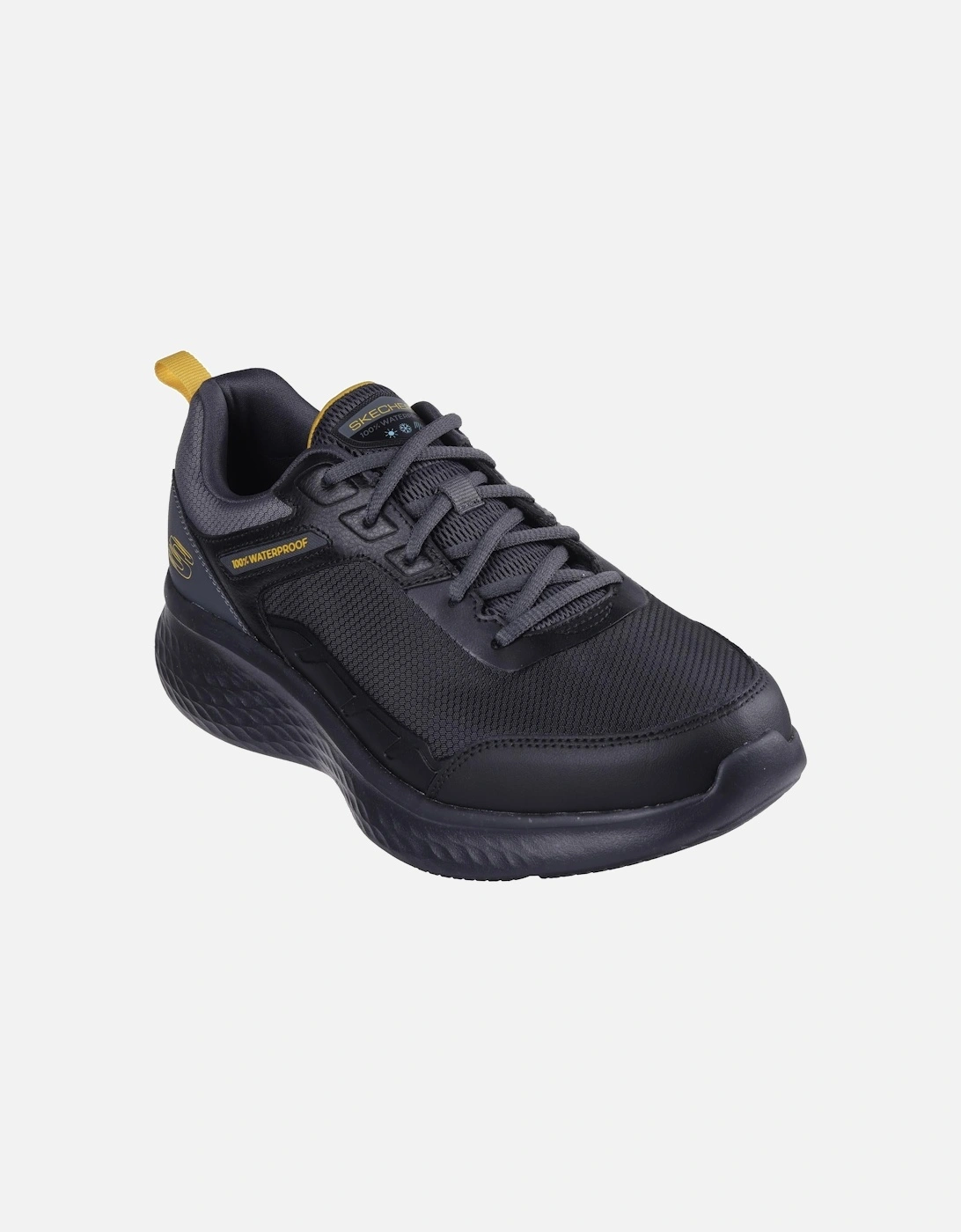 Mens Skech Pro Waterproof Memory Foam Trainers, 2 of 1