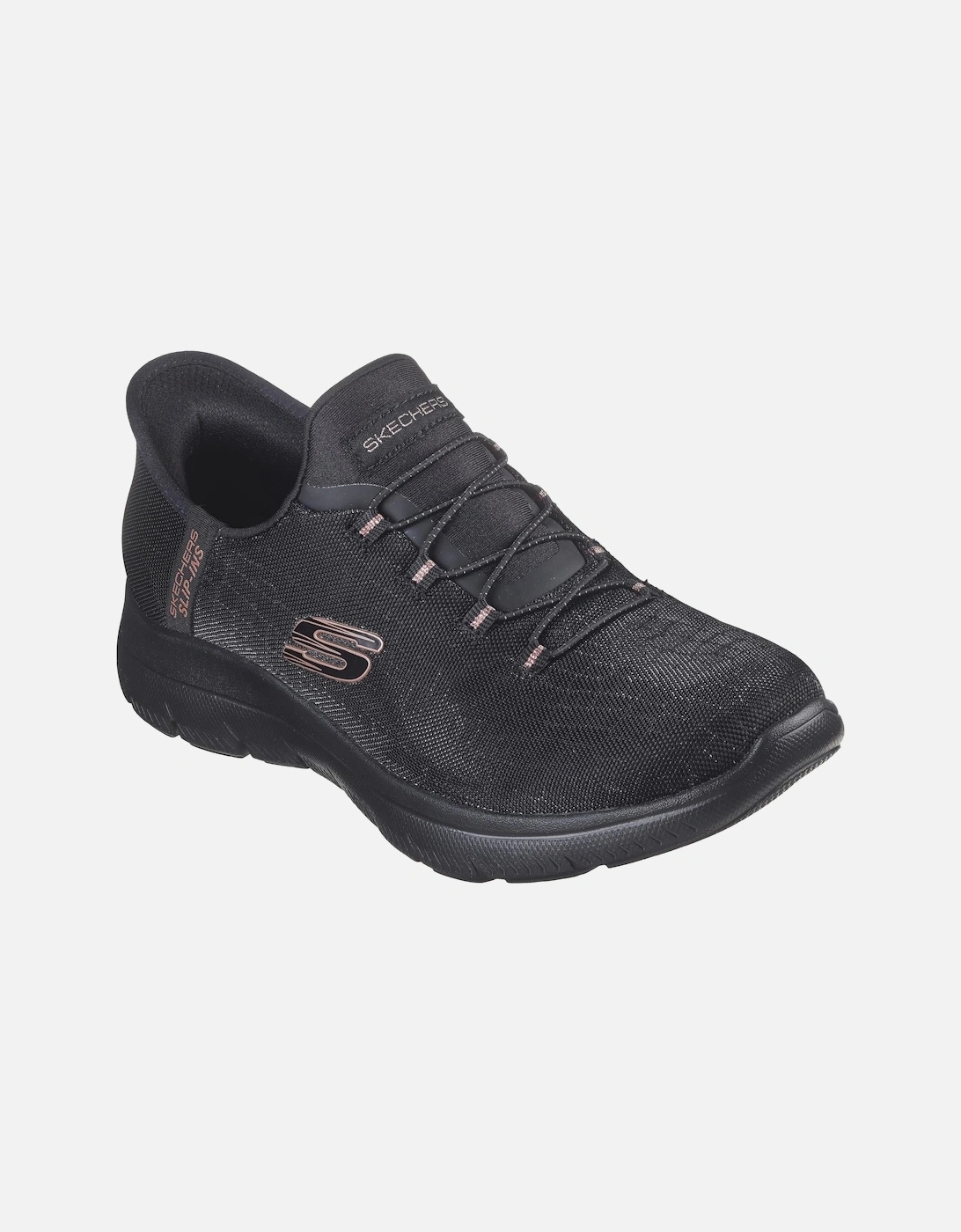 Womens Summins Slip-Ins Memory Foam Trainers, 2 of 1