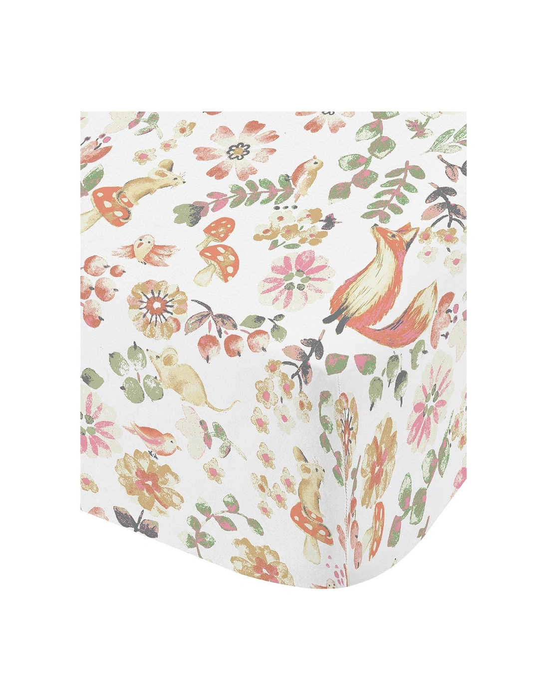 Enchanted Butterfly Fitted Sheet - Pink