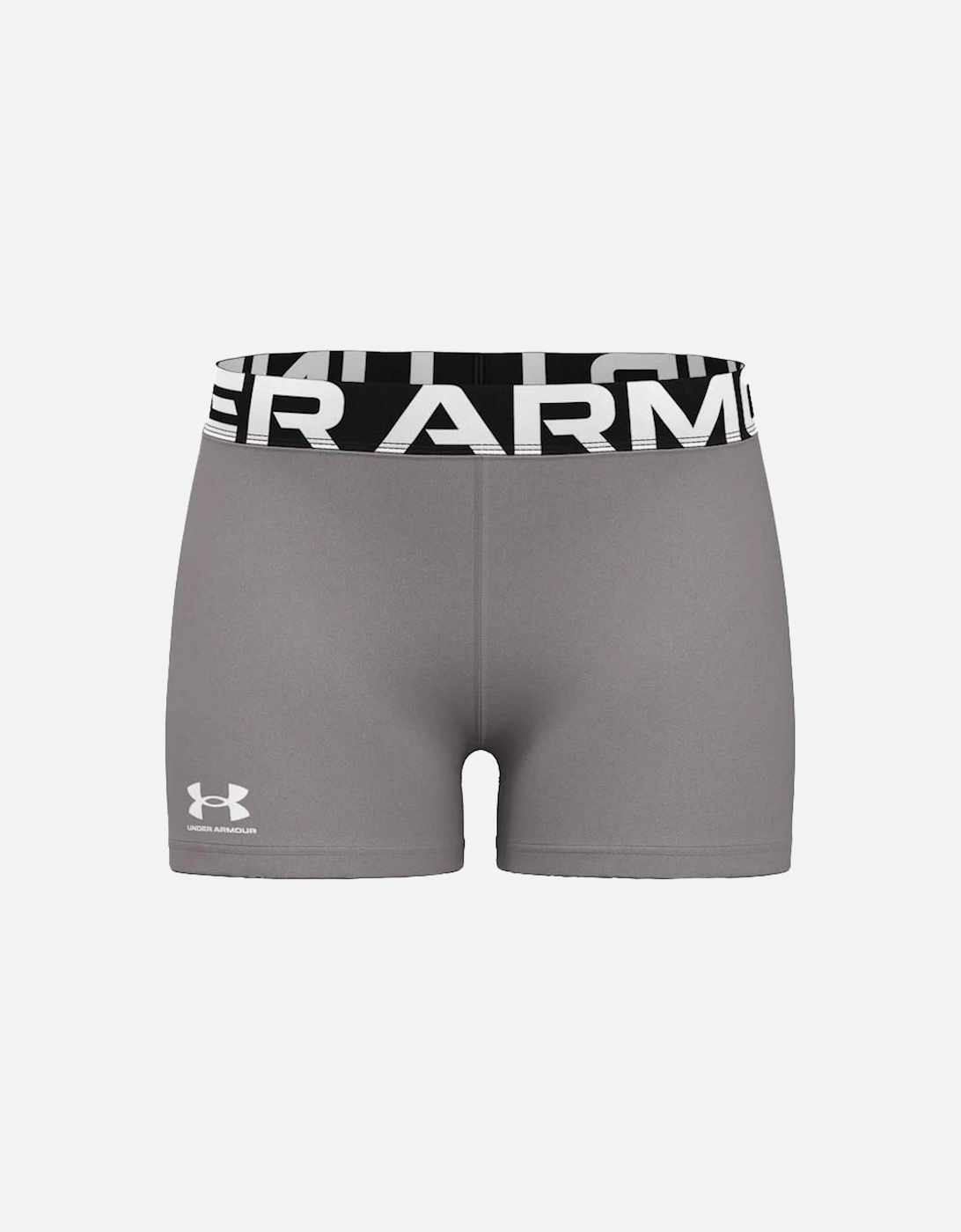 Womens HeatGear Authentics Shorty Shorts, 3 of 2