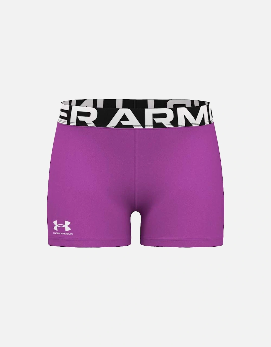 Womens HeatGear Authentics Shorty Shorts, 3 of 2