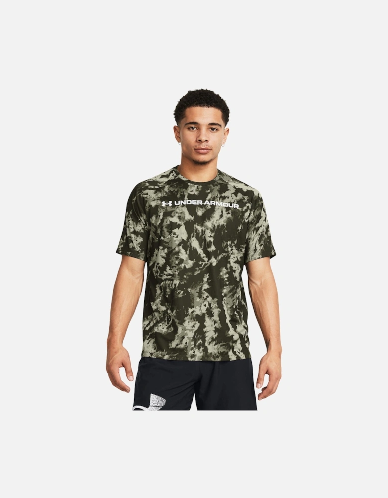 Mens Tech ABC Camo Short Sleeve T Shirt