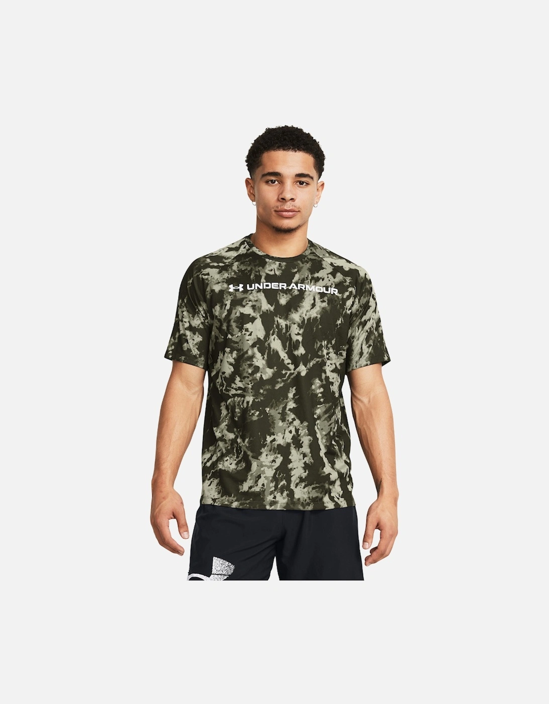 Mens Tech ABC Camo Short Sleeve T Shirt, 4 of 3