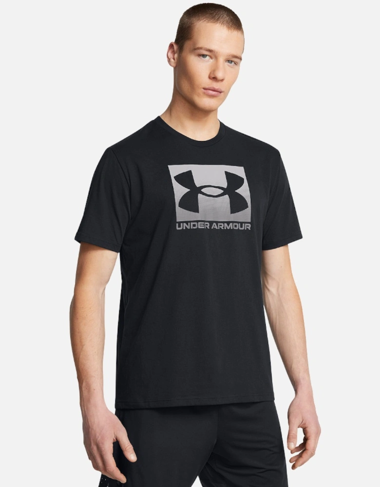 Mens Boxed Sports Updated Short Sleeve T Shirt