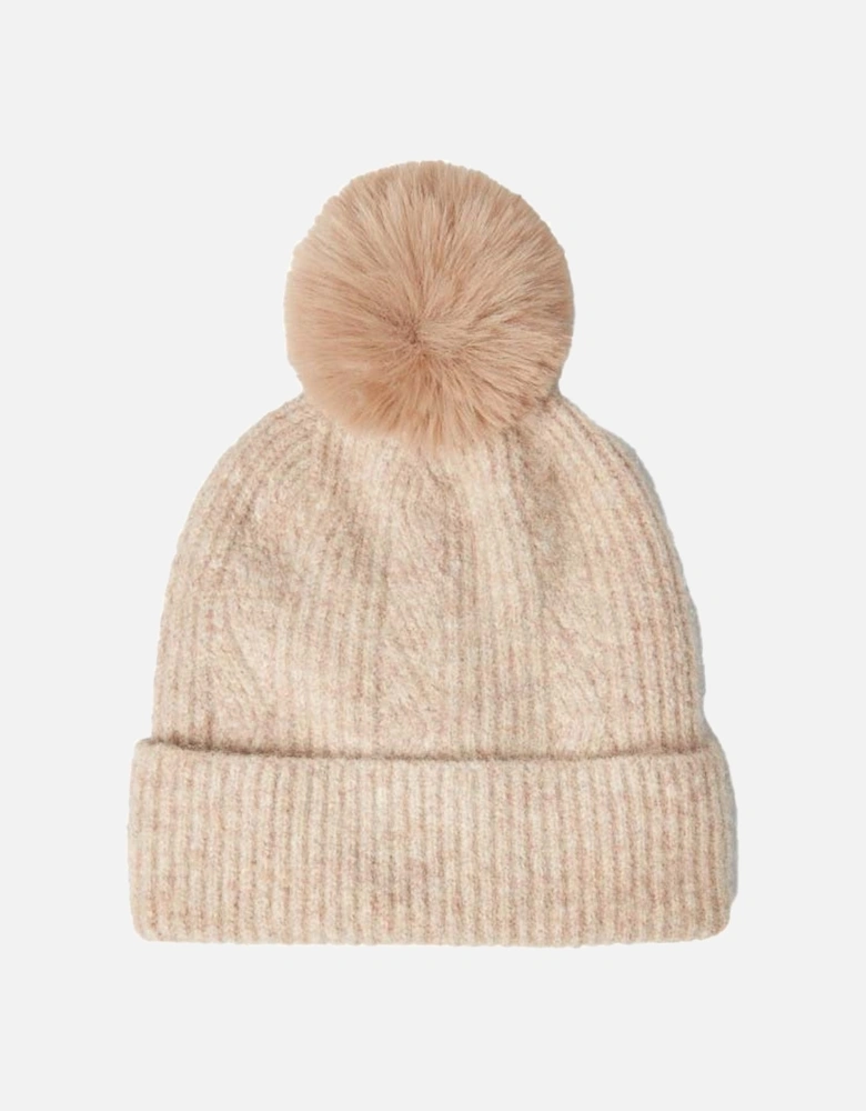 Womens Effie Knitted Bobble Hat