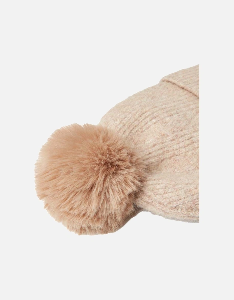 Womens Effie Knitted Bobble Hat