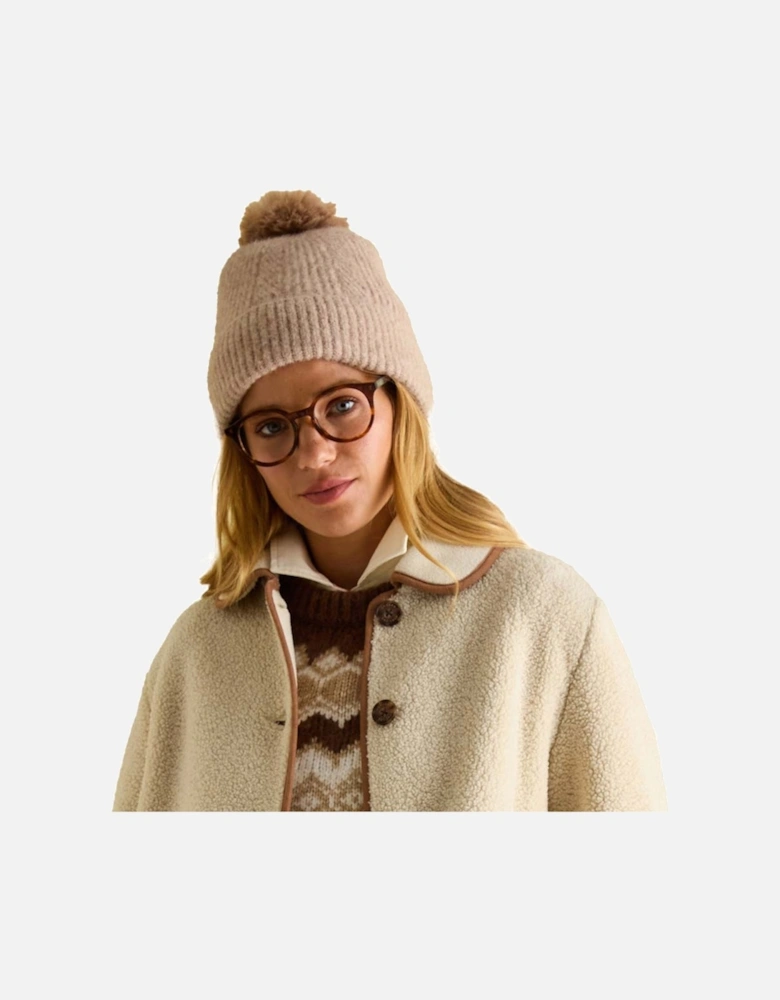 Womens Effie Knitted Bobble Hat
