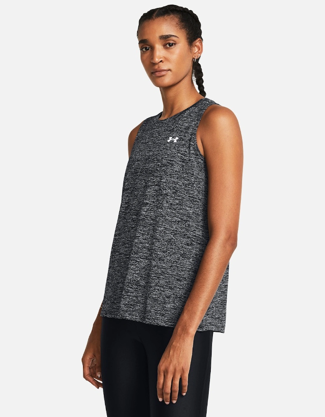 Womens Tech Tank Twist Gym Top, 5 of 4