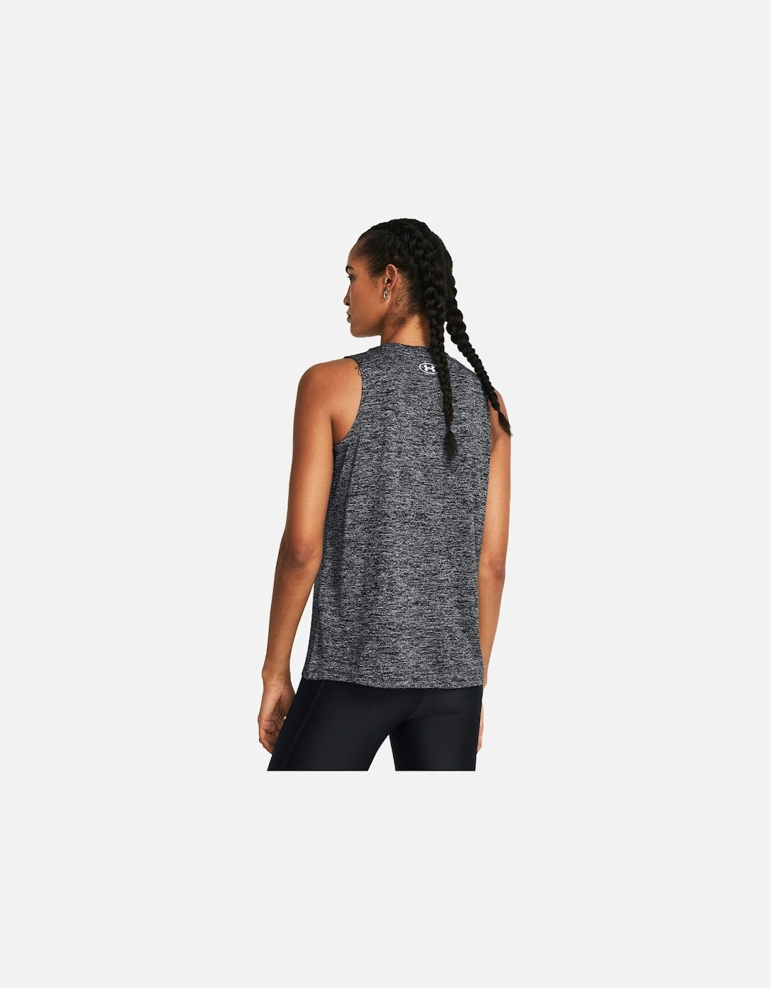 Womens Tech Tank Twist Gym Top