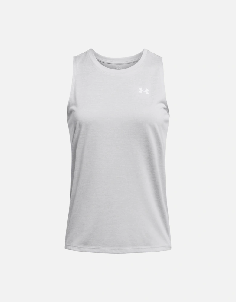 Womens Tech Tank Twist Gym Top