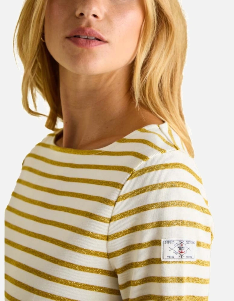 Womens Harbour Cotton Long Sleeved Top