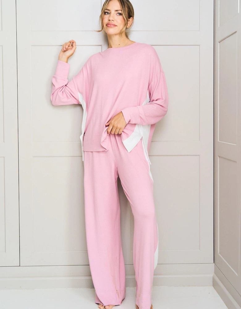 Jimjam Stripe Snit Lounge Set