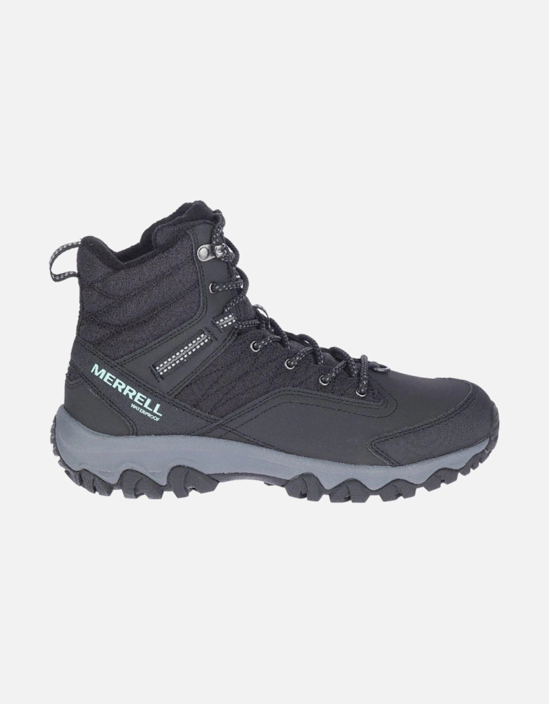 Women's Thermo Akita Midi Waterproof Hiking Boots - Black