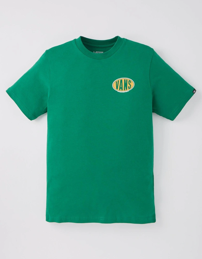 Kid's Spray On Back Graphic T-Shirt - Green