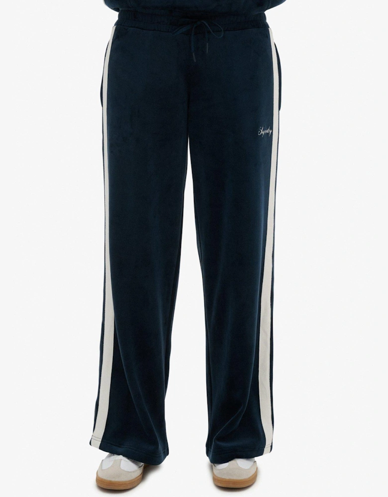 Country Club Velour Jogger - Navy