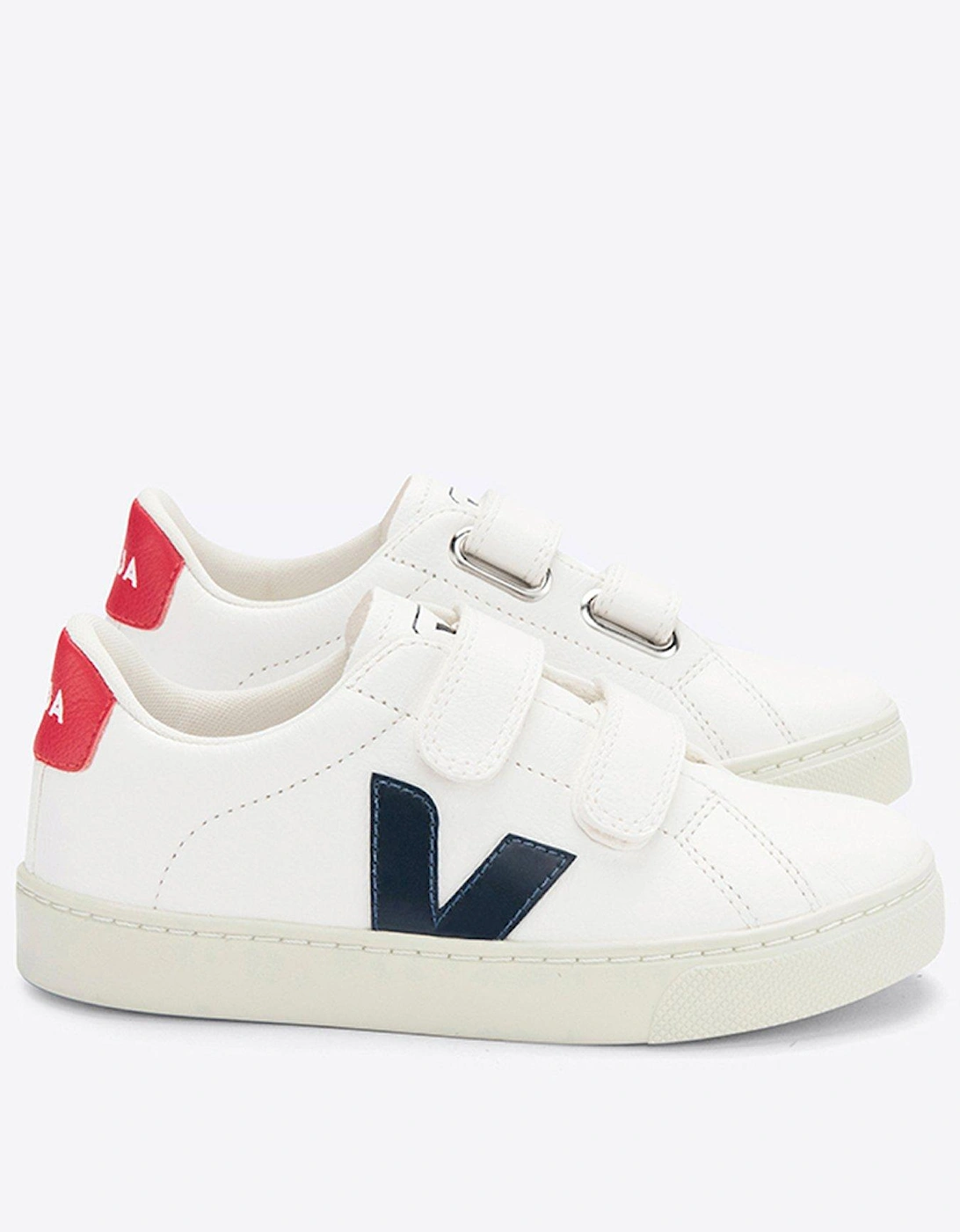 Infant Small Esplar Trainers - White/Navy, 2 of 1