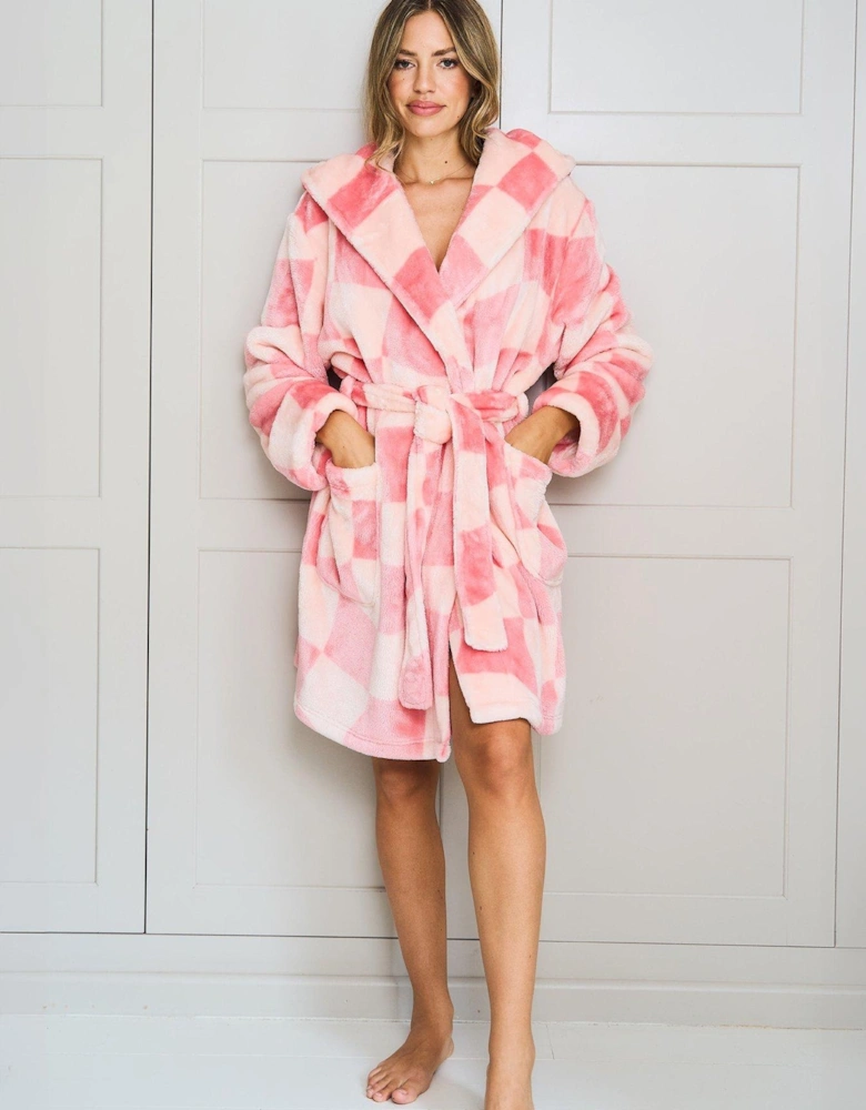 Jimjam Check Dressing Gown