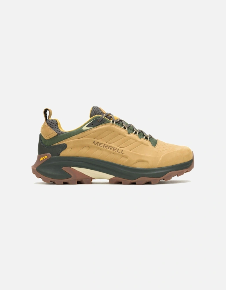 Mens Moab Speed 2 Leather Waterproof Hiking Shoes - Tan - Brown