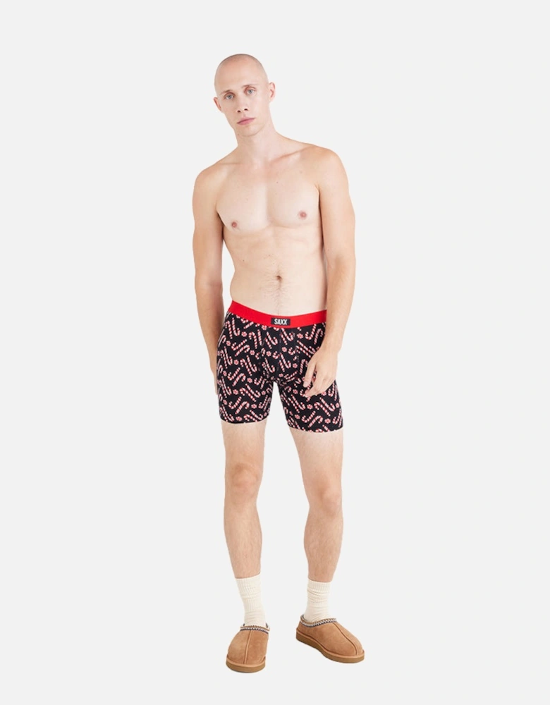 2-Pack Vibe Xtra Super Soft Boxer Briefs, Mint Condition / Black