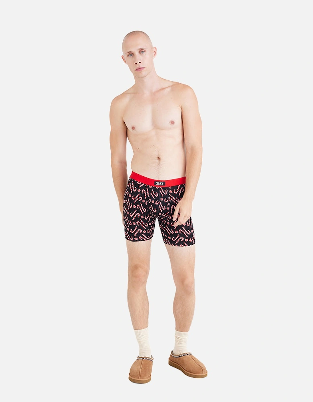2-Pack Vibe Xtra Super Soft Boxer Briefs, Mint Condition / Black