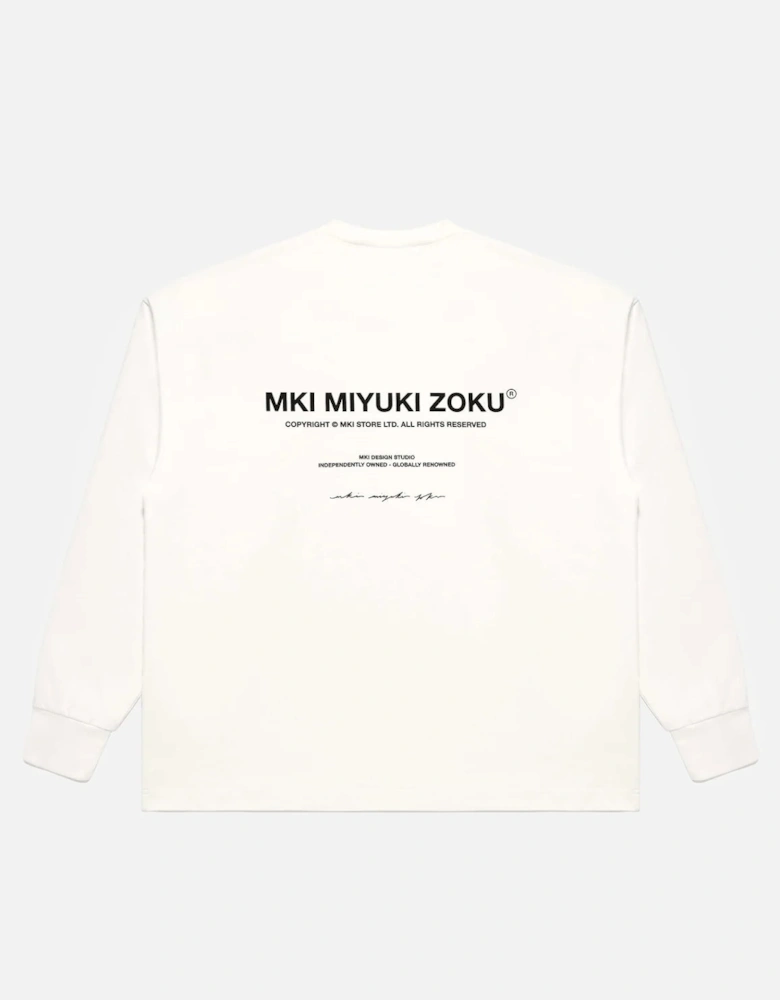 Oversized Fit Long Sleeve Design Studio T-Shirt