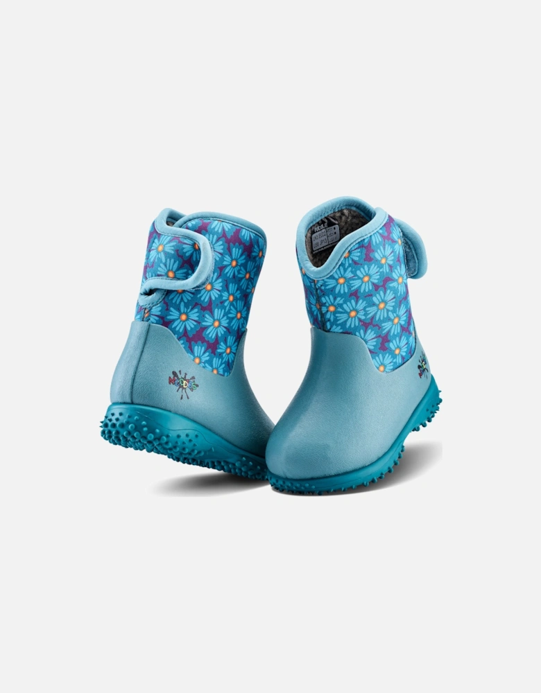 Kids Muddies Puddle 5.0 Flower Wellies