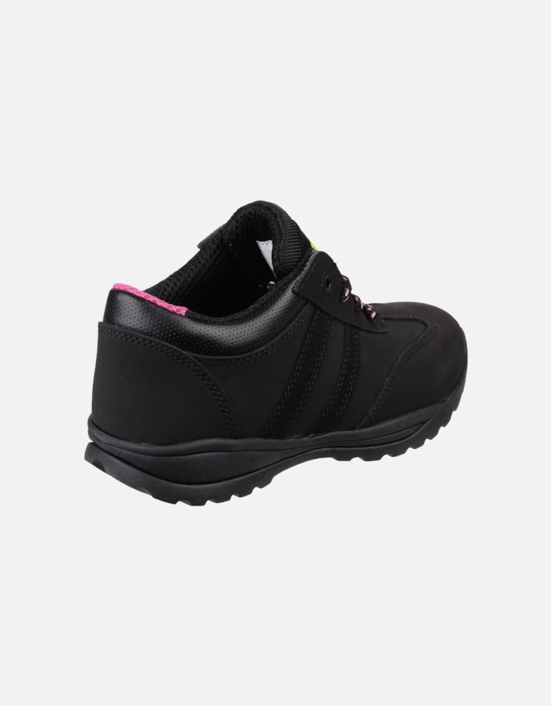 FS706 Sophie Leather Women's Black Safety Shoes