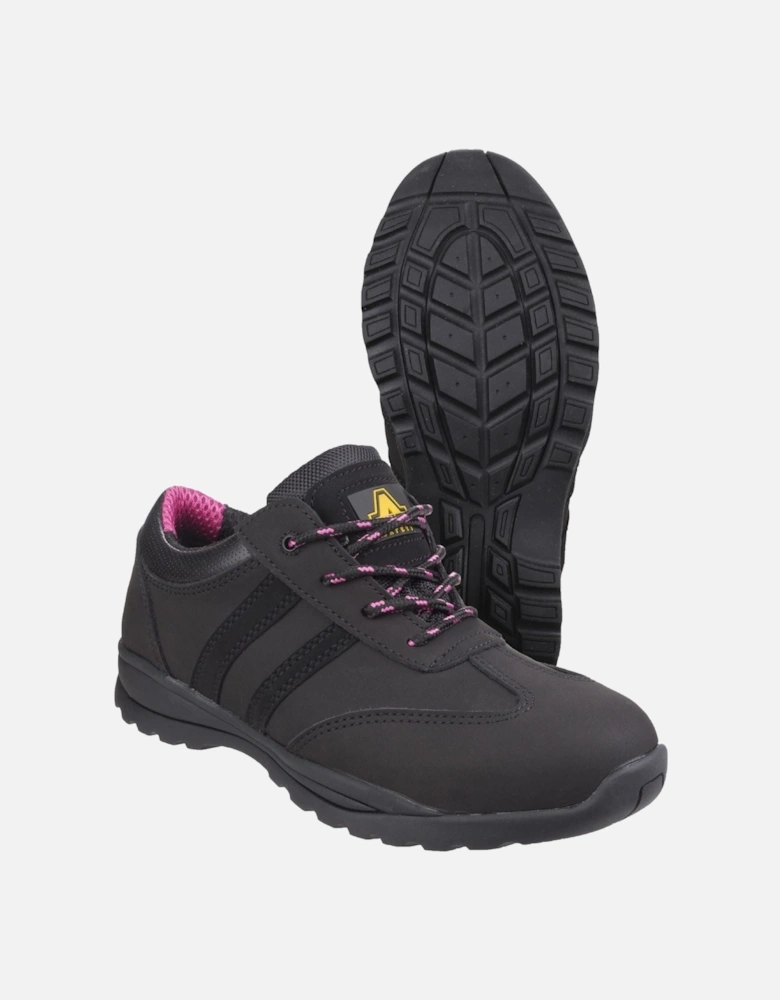 FS706 Sophie Leather Women's Black Safety Shoes