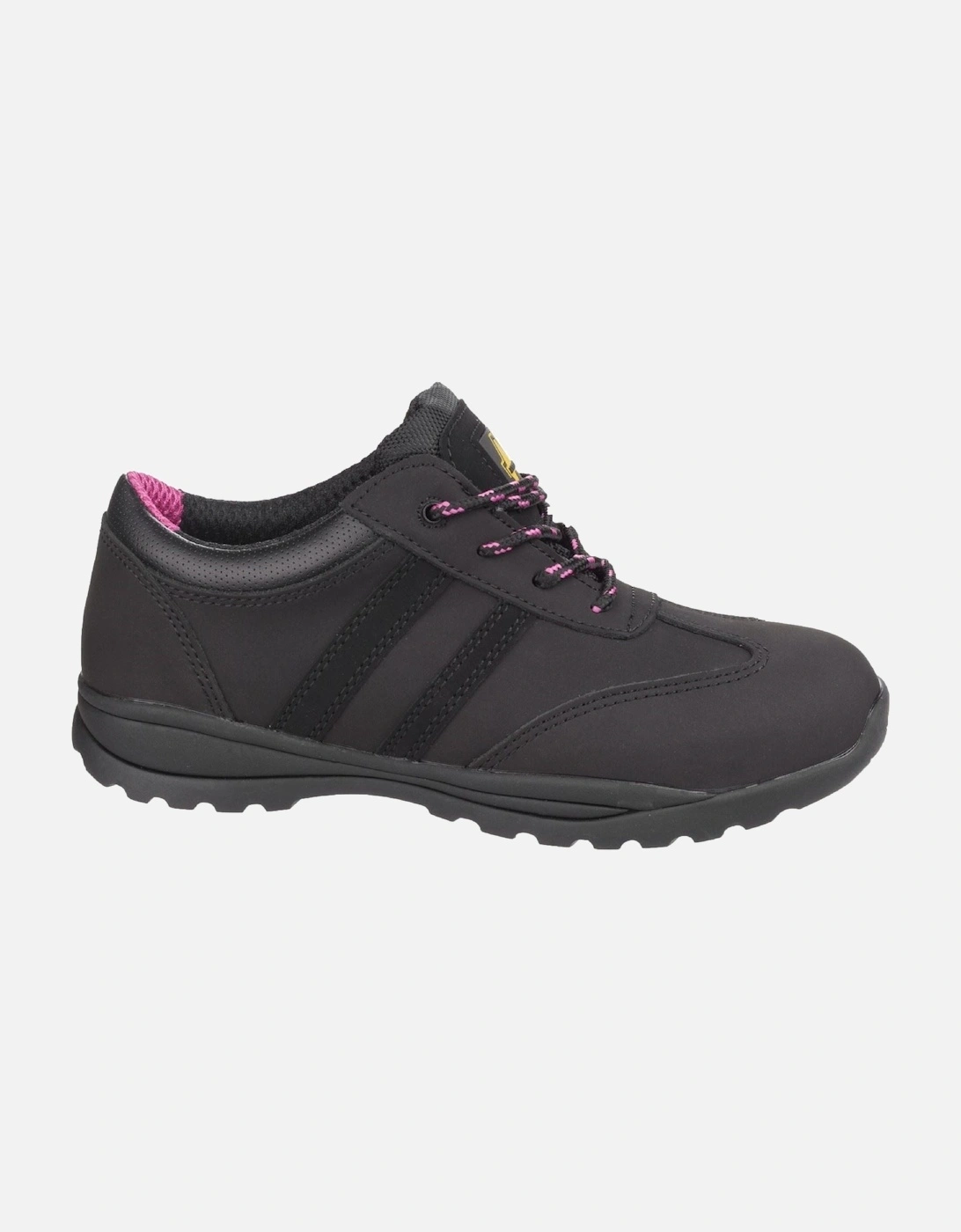 FS706 Sophie Leather Women's Black Safety Shoes