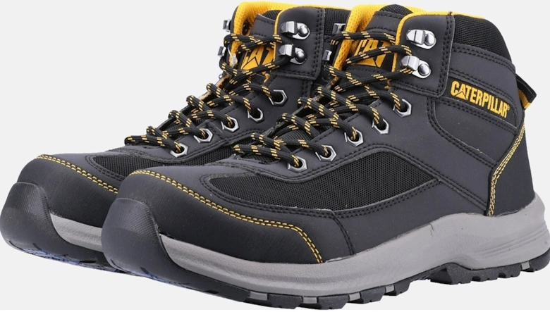 Caterpillar Elmore Mid Synthetic Grey Hiking Boots