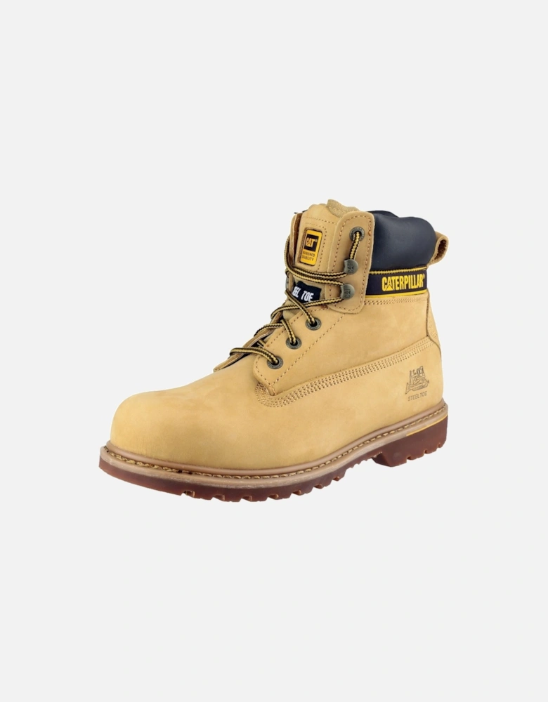 Caterpillar Holton Leather Honey Safety Boots