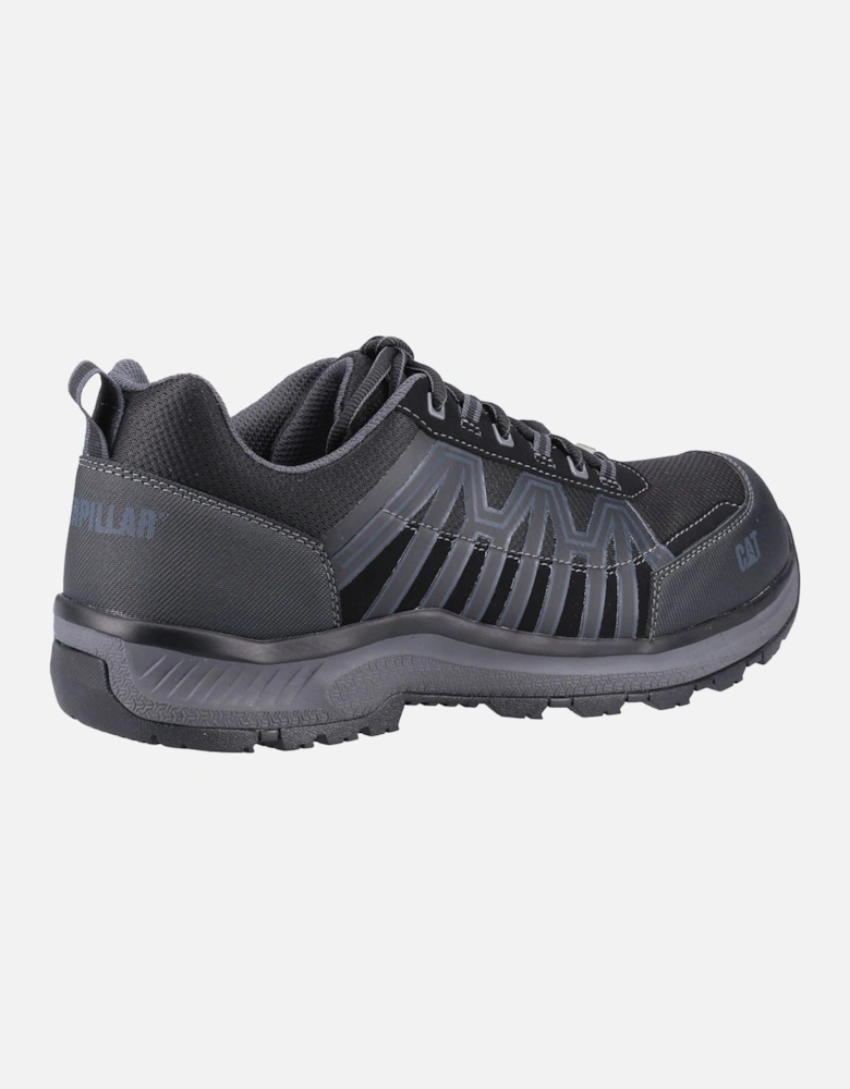 Caterpillar Charge PU/Mesh/TPU Black Safety Trainers