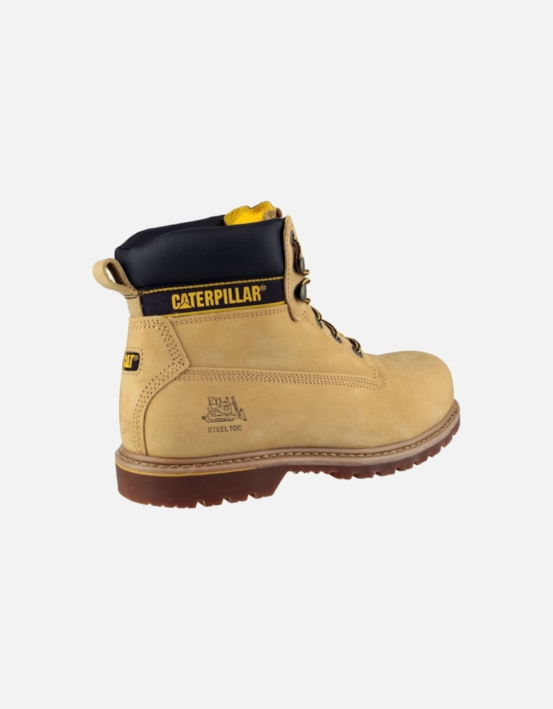 model Holton S3 Safety Boot Male in Honey