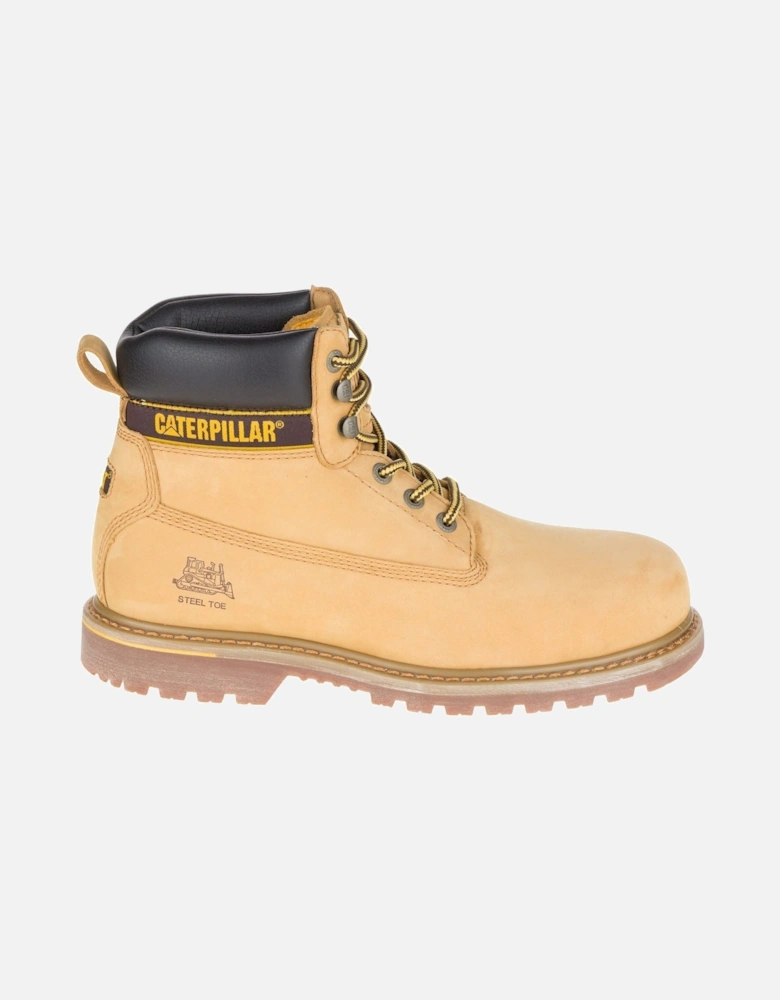 Caterpillar Holton S3 Leather Honey Safety Boots