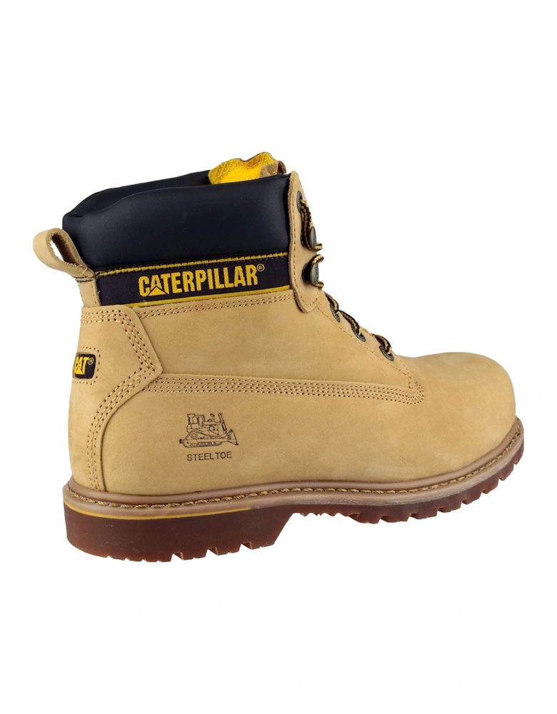 Caterpillar Holton S3 Leather Honey Safety Boots