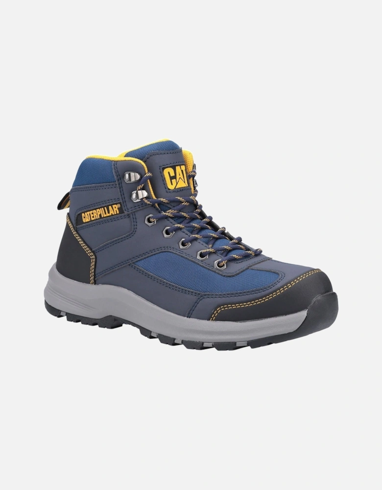 Caterpillar Elmore Mid Synthetic Navy Hiking Boots