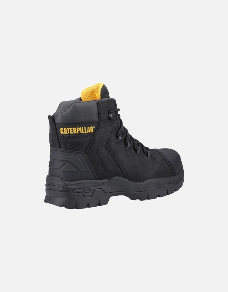 Caterpillar Everett S3 WP Leather Black Safety Boots