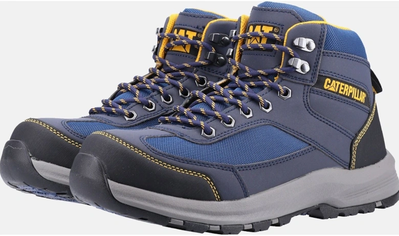 Caterpillar Elmore Mid Synthetic Navy Hiking Boots