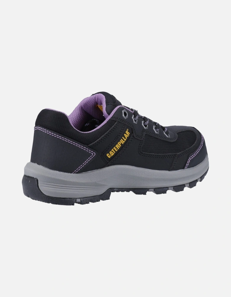 Caterpillar Elmore PVC Black/Lilac Safety Trainers