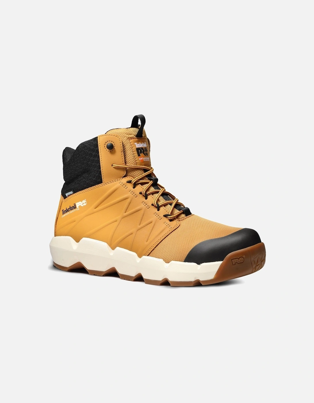 Men's Timberland Pro Men's Morphix 6" Safety Boot in Wheat - Brown - Size: 10.5